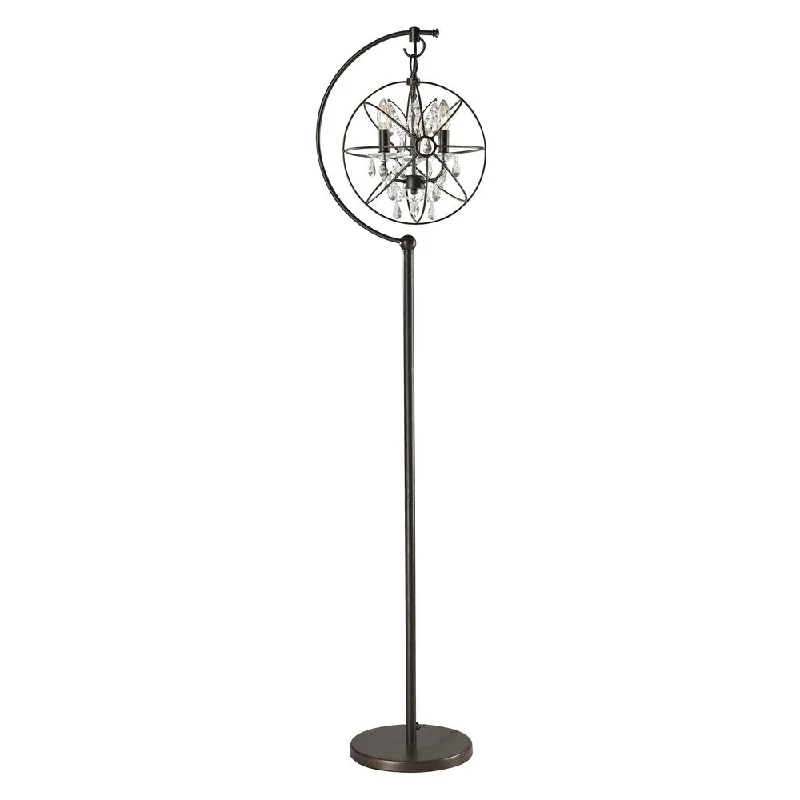Smart Floor Lamp with Voice Control and Bluetooth ConnectivitySmart Floor Lamp with Voice Control and Bluetooth ConnectivityElk Home Restoration Globe Oil Rubbed Bronze Metal 3 Light Floor Lamp
