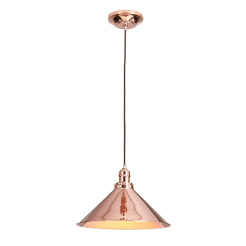 Glass Floor Lamp with Frosted Shades for Soft Diffused LightGlass Floor Lamp with Frosted Shades for Soft Diffused LightElstead Provence 1 Light Polished Copper Ceiling Pendant