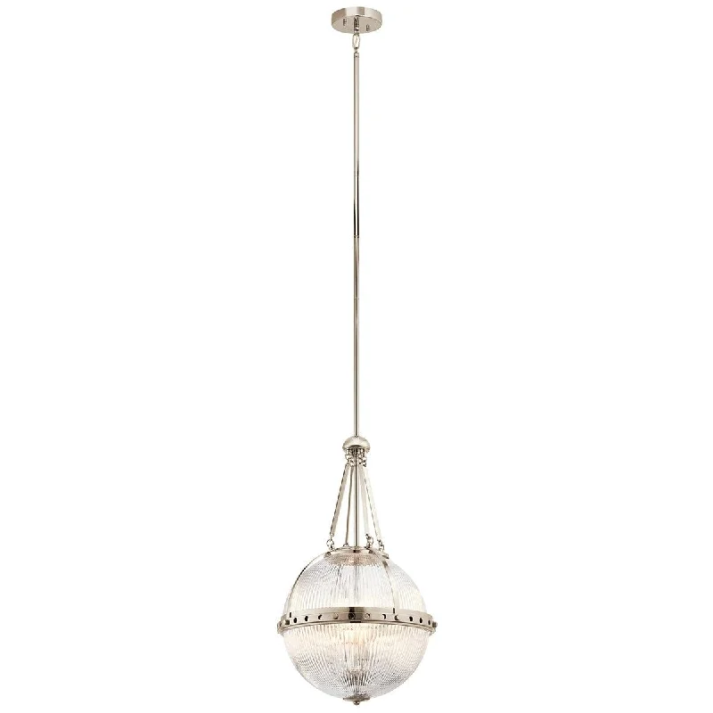 Fabric Floor Lamp with a Linen Shade for a Relaxed AestheticFabric Floor Lamp with a Linen Shade for a Relaxed AestheticKichler Aster 3 Light Polished Nickel Ceiling Pendant
