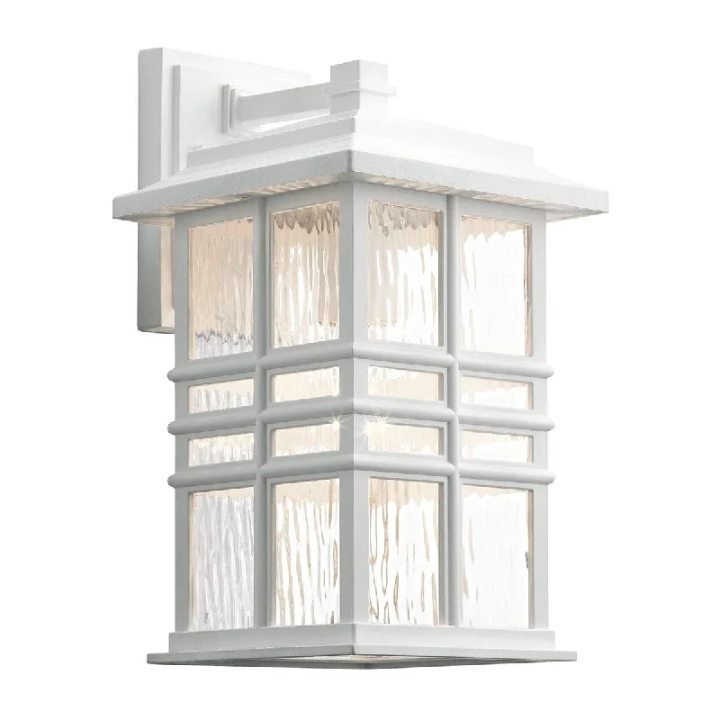 Marble Base Floor Lamp for a Touch of LuxuryMarble Base Floor Lamp for a Touch of LuxuryKichler Beacon Square 1 Light Medium White Outdoor Wall Light