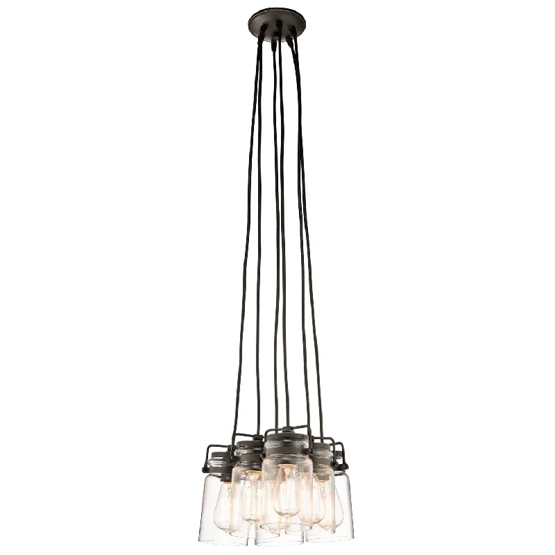 USB Charging Port Floor Lamp for Convenient Device ChargingUSB Charging Port Floor Lamp for Convenient Device ChargingKichler Brinley 6 Light Bronze Ceiling Pendant Light