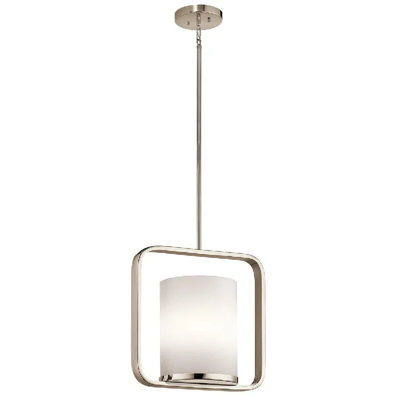 Adjustable Height Floor Lamp for Versatile Lighting NeedsAdjustable Height Floor Lamp for Versatile Lighting NeedsKichler City Loft 1 Light Medium Polished Nickel Pendant