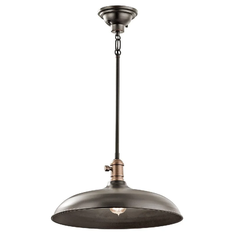 Modern Minimalist Floor Lamp for Contemporary Living RoomsModern Minimalist Floor Lamp for Contemporary Living RoomsKichler Cobson 1 Light Bronze Semi Flush Ceiling Pendant