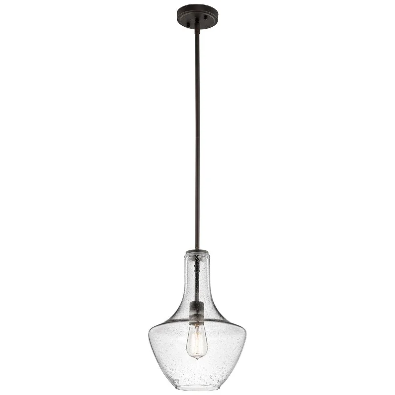Modern Minimalist Floor Lamp for Contemporary Living RoomsModern Minimalist Floor Lamp for Contemporary Living RoomsKichler Everly 1 Light Small Bronze Pendant Ceiling Light