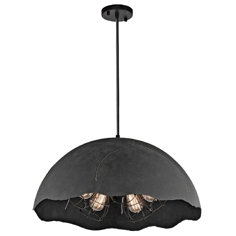 Modern Minimalist Floor Lamp for Contemporary Living RoomsModern Minimalist Floor Lamp for Contemporary Living RoomsKichler Fracture 5 Light Zinc Ceiling Pendant