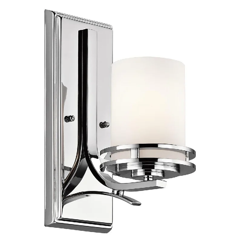 Bohemian Inspired Floor Lamp for Eclectic Home DecorBohemian Inspired Floor Lamp for Eclectic Home DecorKichler Hendrik 1 Light Polished Chrome Bathroom Wall Light