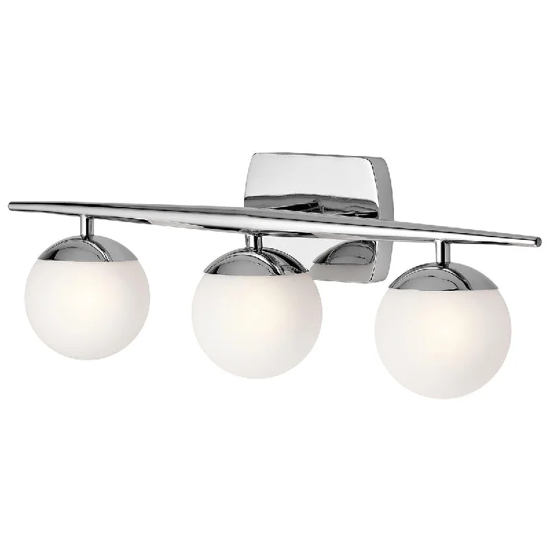 Modern Minimalist Floor Lamp for Contemporary Living RoomsModern Minimalist Floor Lamp for Contemporary Living RoomsKichler Jasper 3 Light Polished Chrome Bathroom Wall Light