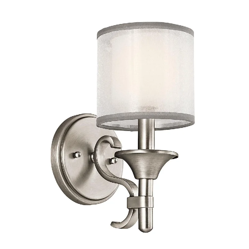 Smart Floor Lamp with Voice Control and Bluetooth ConnectivitySmart Floor Lamp with Voice Control and Bluetooth ConnectivityKichler Lacey 1 Light Antique Pewter Wall Light