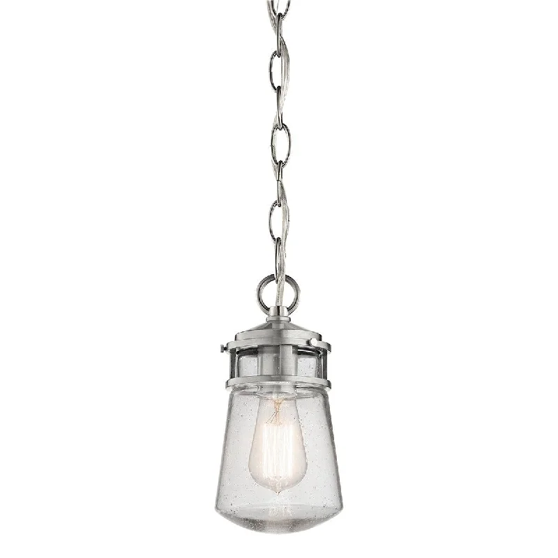 Modern Minimalist Floor Lamp for Contemporary Living RoomsModern Minimalist Floor Lamp for Contemporary Living RoomsKichler Lyndon Small Brushed Aluminium Outdoor Chain Lantern