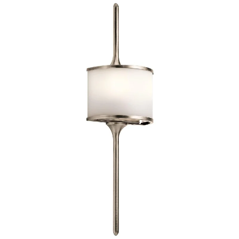 Metal Floor Lamp with a Matte Black Finish for a Sleek LookMetal Floor Lamp with a Matte Black Finish for a Sleek LookKichler Mona 2 Light Small Pewter Bathroom Wall Light