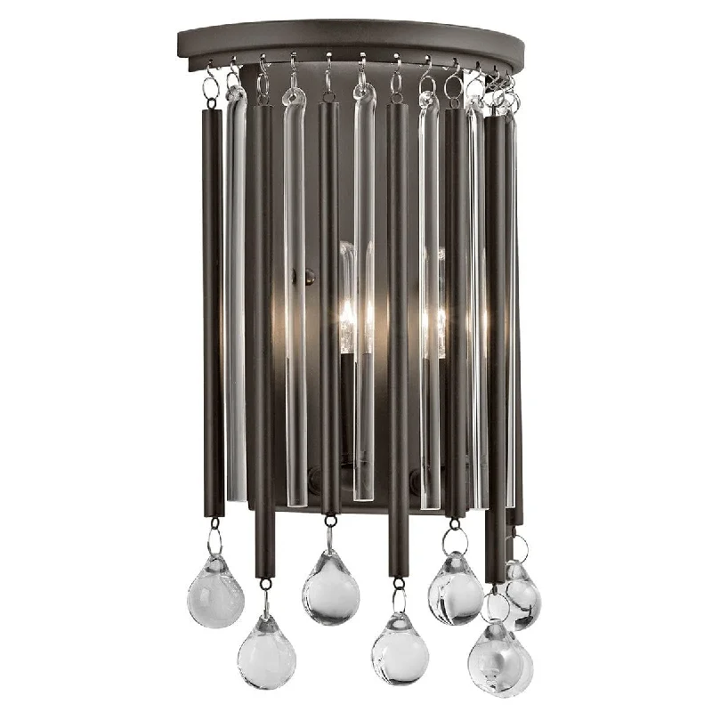 Glass Floor Lamp with Frosted Shades for Soft Diffused LightGlass Floor Lamp with Frosted Shades for Soft Diffused LightKichler Piper 2 Light Wall Light in Espresso Finish