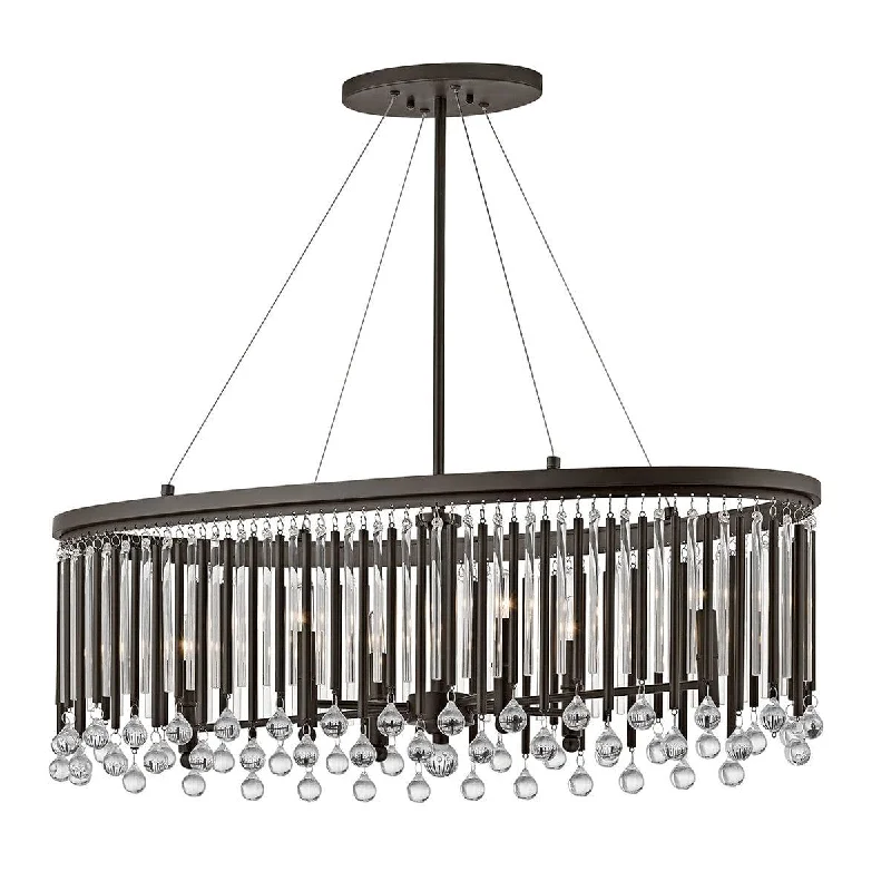 Marble Base Floor Lamp for a Touch of LuxuryMarble Base Floor Lamp for a Touch of LuxuryKichler Piper 6 Light Oval Pendant Chandelier in Espresso Finish