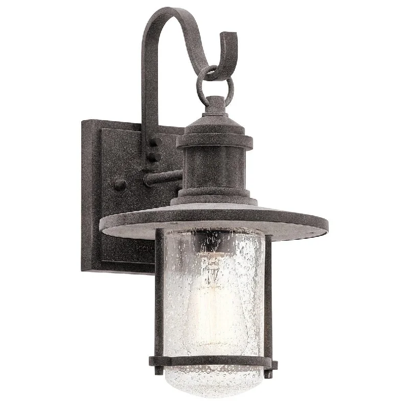 Bohemian Inspired Floor Lamp for Eclectic Home DecorBohemian Inspired Floor Lamp for Eclectic Home DecorKichler Riverwood Medium Zinc Outdoor Wall Light