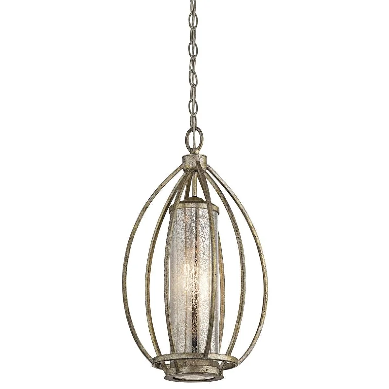 Wood Floor Lamp with Natural Grain for a Warm and Organic FeelWood Floor Lamp with Natural Grain for a Warm and Organic FeelKichler Rosalie 1 Light Gold Ceiling Pendant