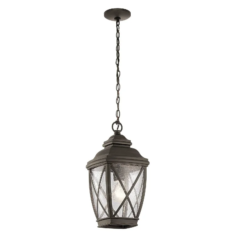 Smart Floor Lamp with Voice Control and Bluetooth ConnectivitySmart Floor Lamp with Voice Control and Bluetooth ConnectivityKichler Tangier Medium 7.5" Bronze Outdoor Pendant Light