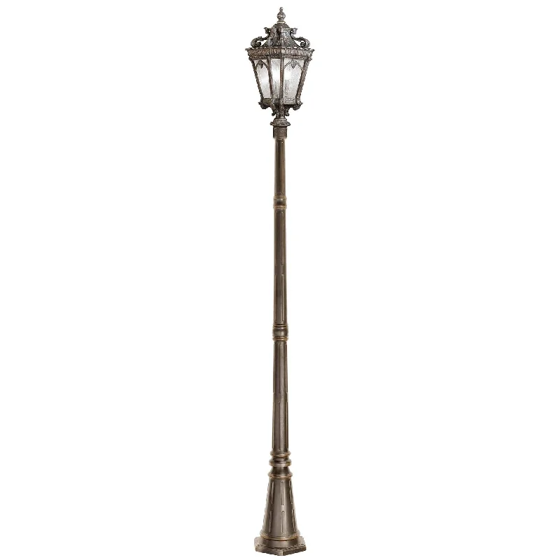 Industrial Style Floor Lamp with Exposed Bulbs for Loft ApartmentsIndustrial Style Floor Lamp with Exposed Bulbs for Loft ApartmentsKichler Tournai 3 Light Extra Large Londonderry Lamp post