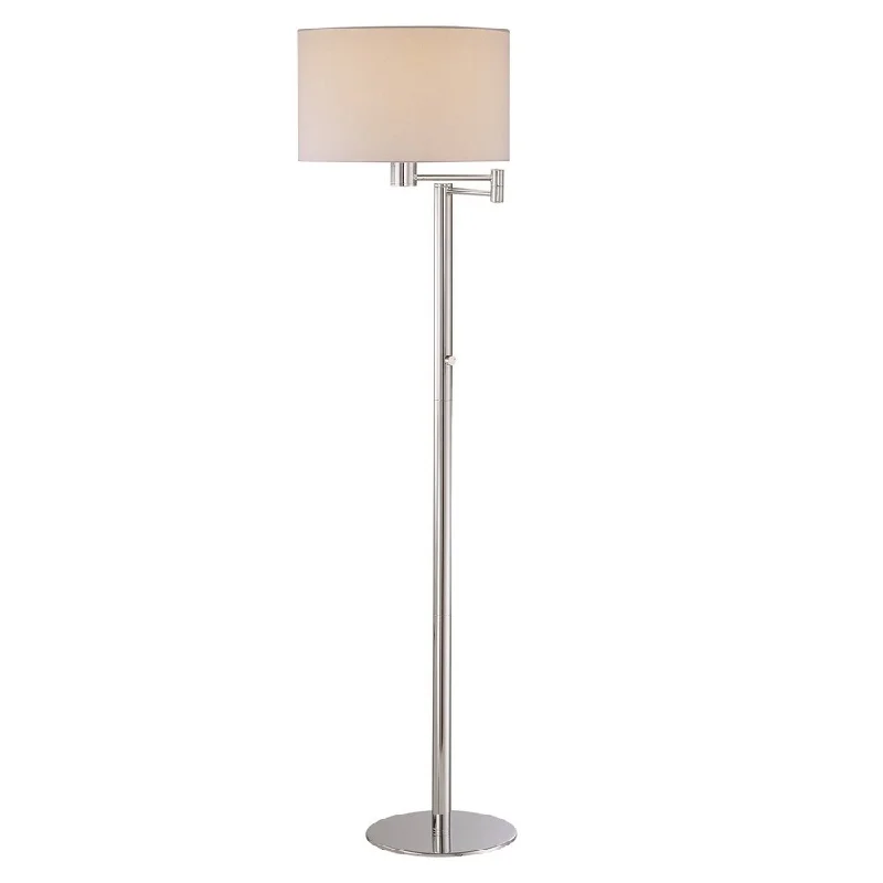 Wood Floor Lamp with Natural Grain for a Warm and Organic FeelWood Floor Lamp with Natural Grain for a Warm and Organic FeelLite Source Gervasio Floor Lamp