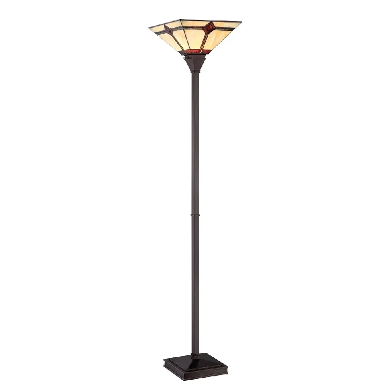 Fabric Floor Lamp with a Linen Shade for a Relaxed AestheticFabric Floor Lamp with a Linen Shade for a Relaxed AestheticLite Source Karysa Torch Lamp