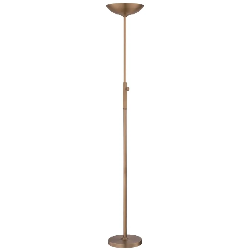 USB Charging Port Floor Lamp for Convenient Device ChargingUSB Charging Port Floor Lamp for Convenient Device ChargingLite Source Lemuel 1-light LED Torch Lamp