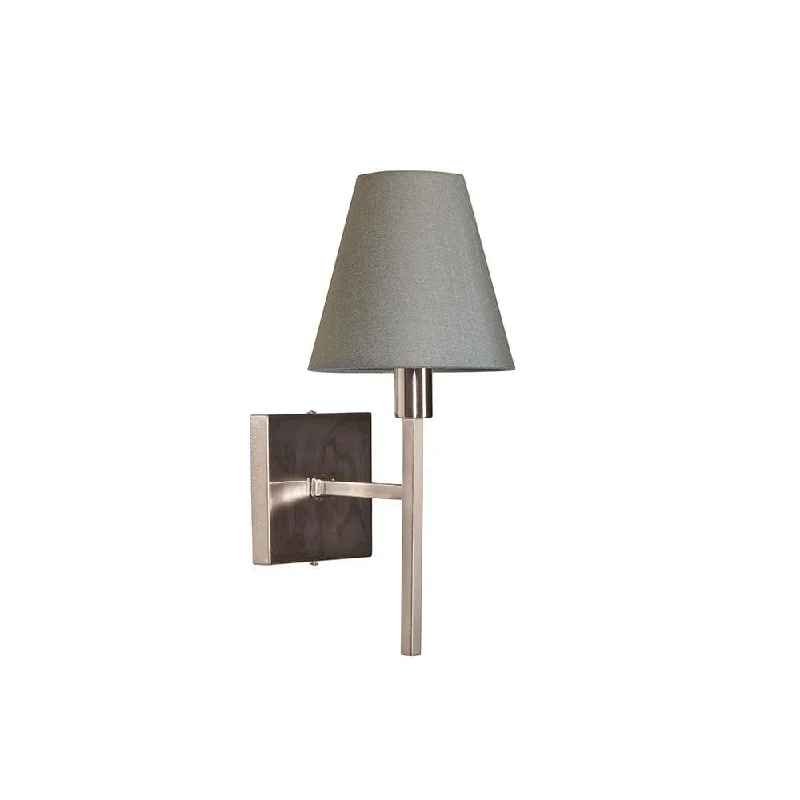 Wood Floor Lamp with Natural Grain for a Warm and Organic FeelWood Floor Lamp with Natural Grain for a Warm and Organic FeelElstead Lucerne 1 Light Brushed Nickel Wall Light