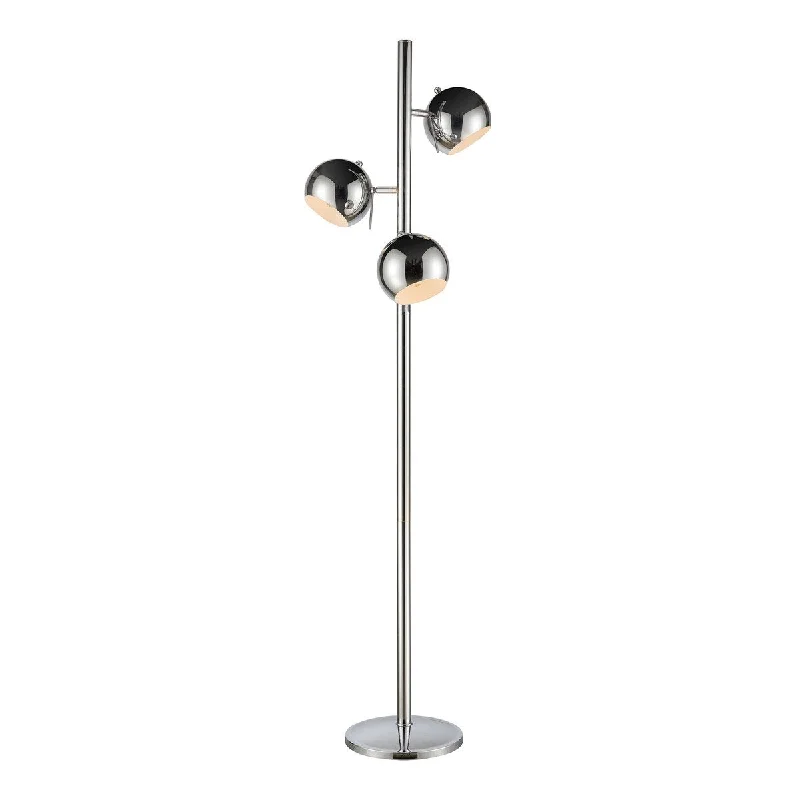 Fabric Floor Lamp with a Linen Shade for a Relaxed AestheticFabric Floor Lamp with a Linen Shade for a Relaxed AestheticMeri 3-Light Floor Lamp