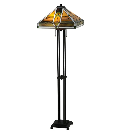Bohemian Inspired Floor Lamp for Eclectic Home DecorBohemian Inspired Floor Lamp for Eclectic Home DecorMeyda Tiffany Lighting 130751 Abilene Floor Lamp Lamp Bronze / Dark