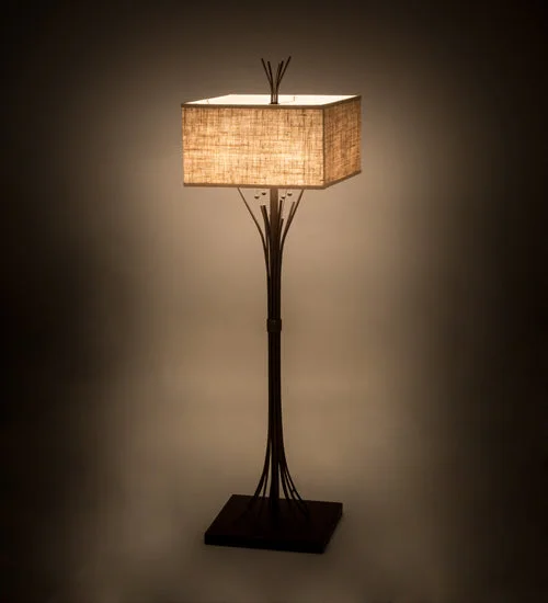 Metal Floor Lamp with a Matte Black Finish for a Sleek LookMetal Floor Lamp with a Matte Black Finish for a Sleek LookMeyda Tiffany Lighting 172409 Ramus Four Light Floor Lamp Lamp Bronze / Dark