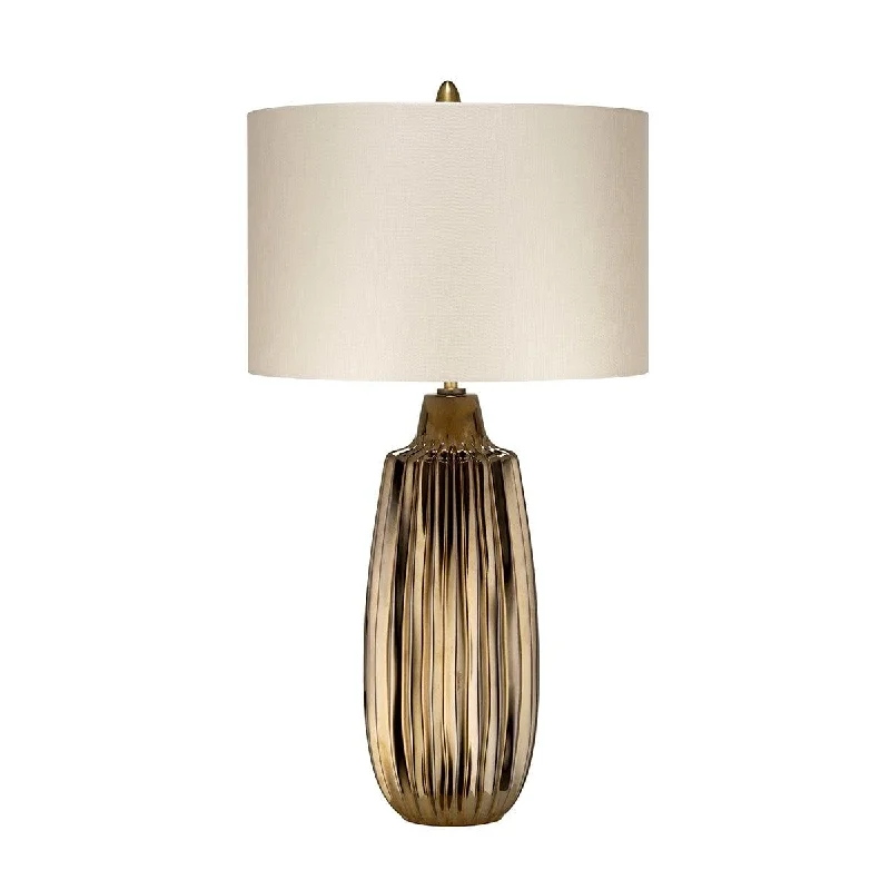 USB Charging Port Floor Lamp for Convenient Device ChargingUSB Charging Port Floor Lamp for Convenient Device ChargingElstead Newham 1 Light Large Bronze Ceramic Table Lamp