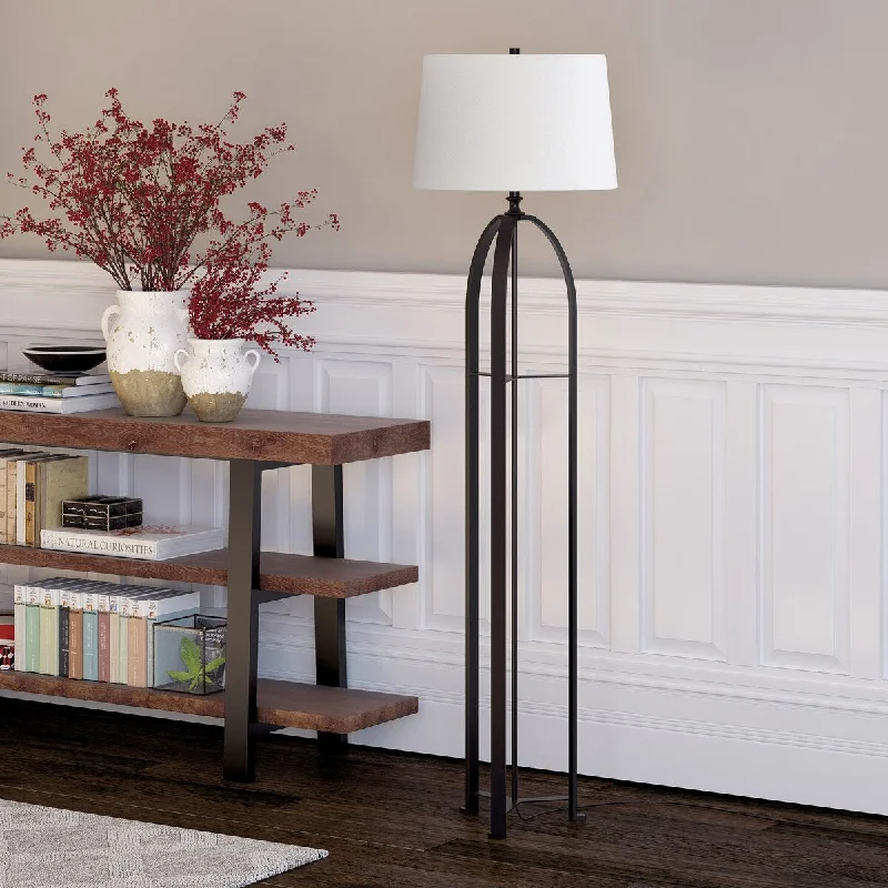 Rustic Farmhouse Style Floor Lamp for Cozy BedroomsRustic Farmhouse Style Floor Lamp for Cozy BedroomsOakdale Floor Lamp - Blackened Bronze