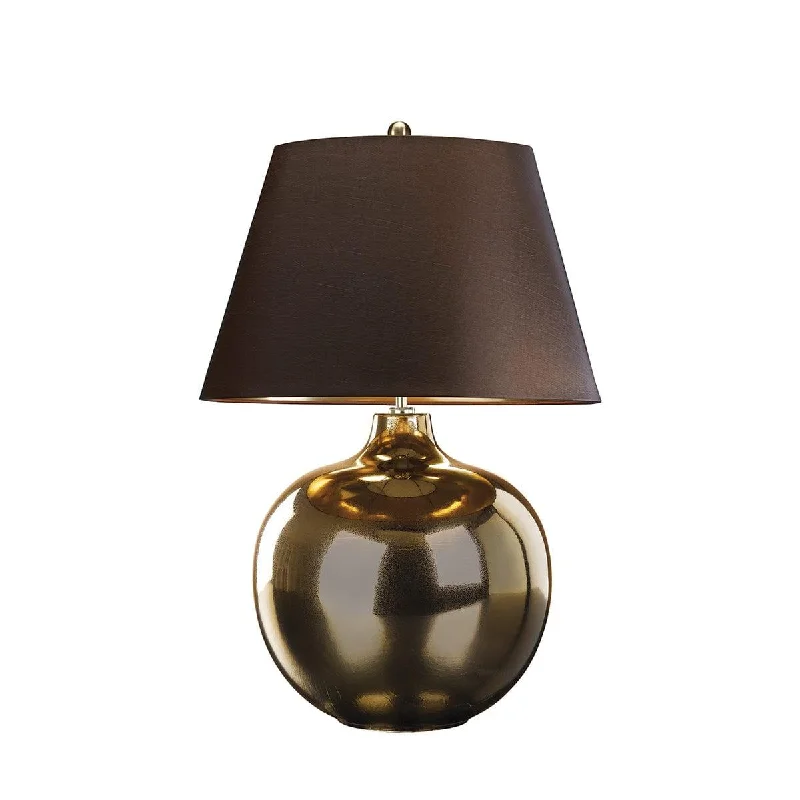 Metal Floor Lamp with a Matte Black Finish for a Sleek LookMetal Floor Lamp with a Matte Black Finish for a Sleek LookElstead Ottoman 1 Light Bronze Table Lamp Elstead Lighting