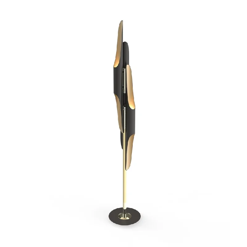 Metal Floor Lamp with a Matte Black Finish for a Sleek LookMetal Floor Lamp with a Matte Black Finish for a Sleek LookPico 63" Floor lamp