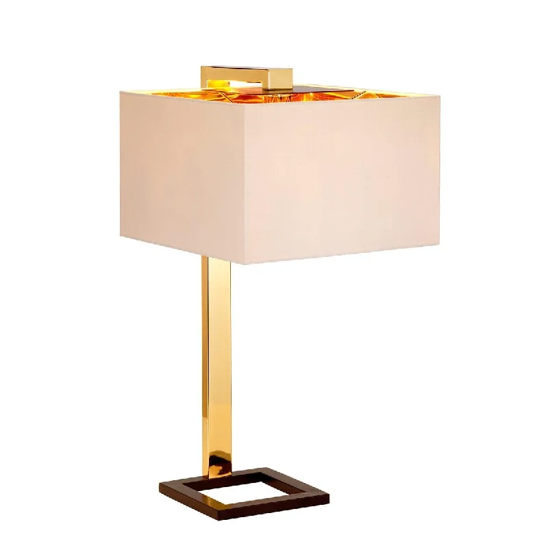 Wood Floor Lamp with Natural Grain for a Warm and Organic FeelWood Floor Lamp with Natural Grain for a Warm and Organic FeelElstead Plein 1 Light Polished Gold Table Lamp