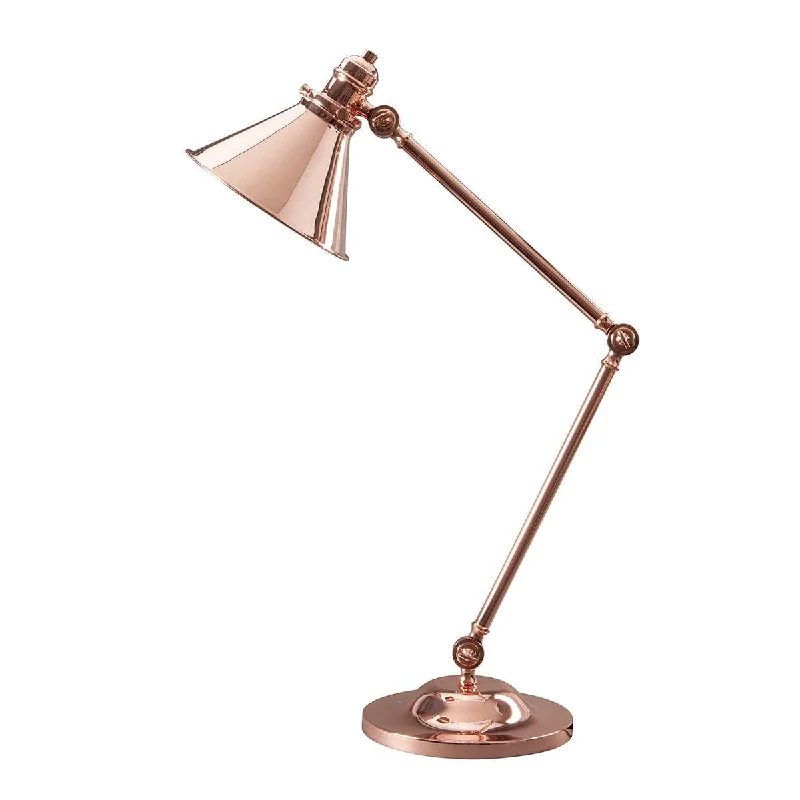 Modern Minimalist Floor Lamp for Contemporary Living RoomsModern Minimalist Floor Lamp for Contemporary Living RoomsElstead Provence 1 Light Polished Copper Table Lamp