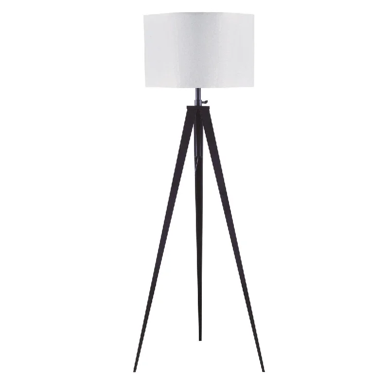 Smart Floor Lamp with Voice Control and Bluetooth ConnectivitySmart Floor Lamp with Voice Control and Bluetooth ConnectivityQ-Max 59''H Functional And Modern Ripod Base With Adjustable Height Floor Lamp