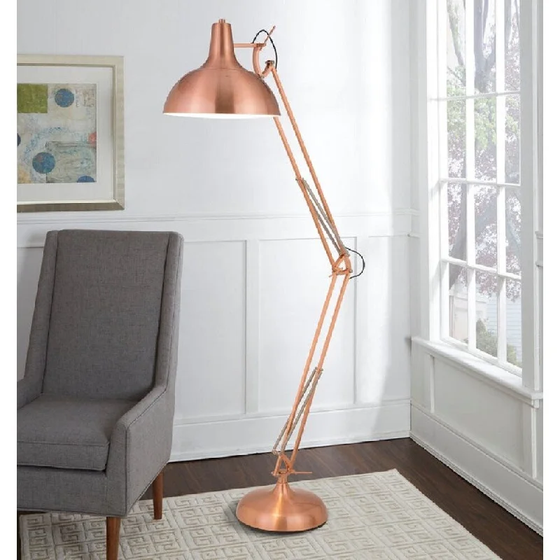 Victorian Style Floor Lamp for Traditional and Elegant InteriorsVictorian Style Floor Lamp for Traditional and Elegant InteriorsQ-Max Modern Task Floor Lamp with Adjustable Height in Brass Steel Finish