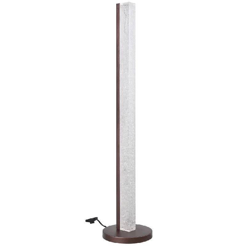 Marble Base Floor Lamp for a Touch of LuxuryMarble Base Floor Lamp for a Touch of LuxuryQ-Max Sleek Brown Finish Metal Base Floor Lamp
