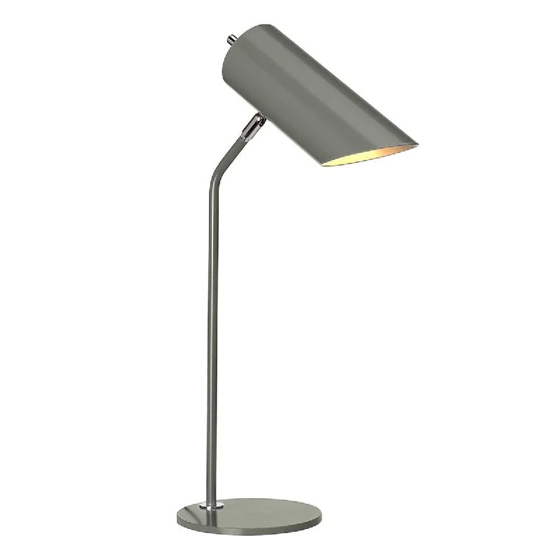 Industrial Style Floor Lamp with Exposed Bulbs for Loft ApartmentsIndustrial Style Floor Lamp with Exposed Bulbs for Loft ApartmentsElstead Quinto 1 Light Grey Polished Nickel Table Lamp