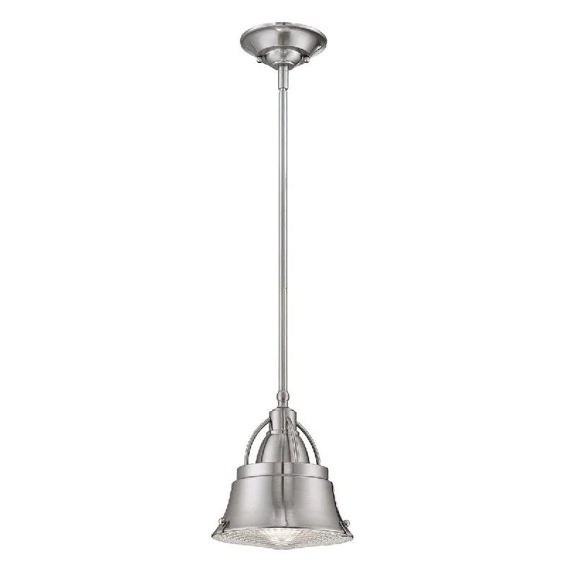 Dimmable Floor Lamp for Adjustable Lighting AmbianceDimmable Floor Lamp for Adjustable Lighting AmbianceQuoizel Cody 1 Light Mini Brushed Nickel Ceiling Pendant