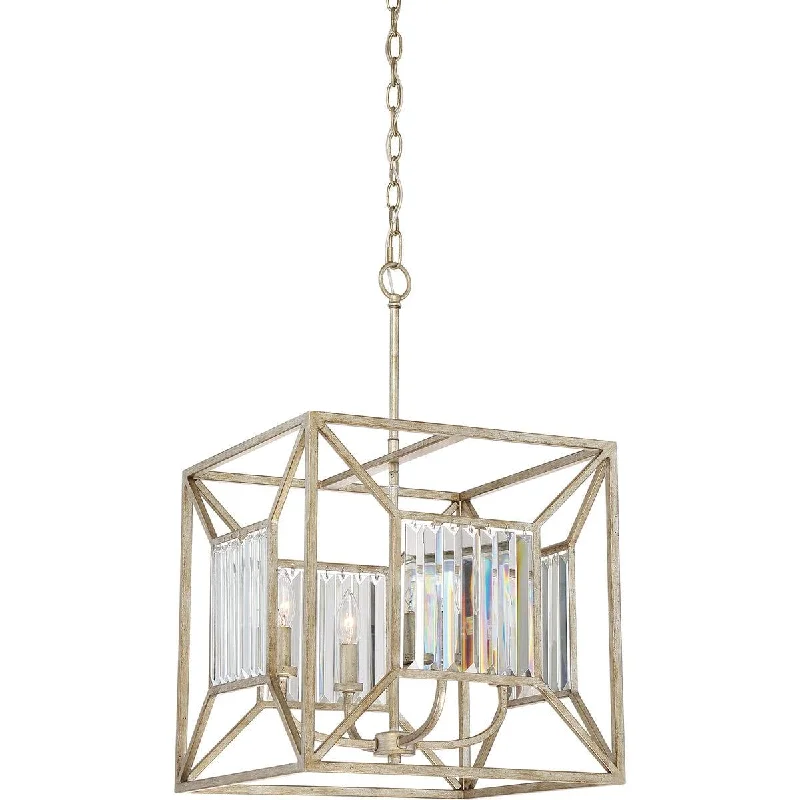 Metal Floor Lamp with a Matte Black Finish for a Sleek LookMetal Floor Lamp with a Matte Black Finish for a Sleek LookQuoizel Lakeside 4 Light Gold Ceiling Pendant