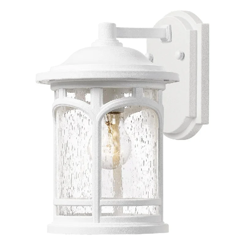 Glass Floor Lamp with Frosted Shades for Soft Diffused LightGlass Floor Lamp with Frosted Shades for Soft Diffused LightQuoizel Marblehead 1 Light Small White Outdoor Wall Light