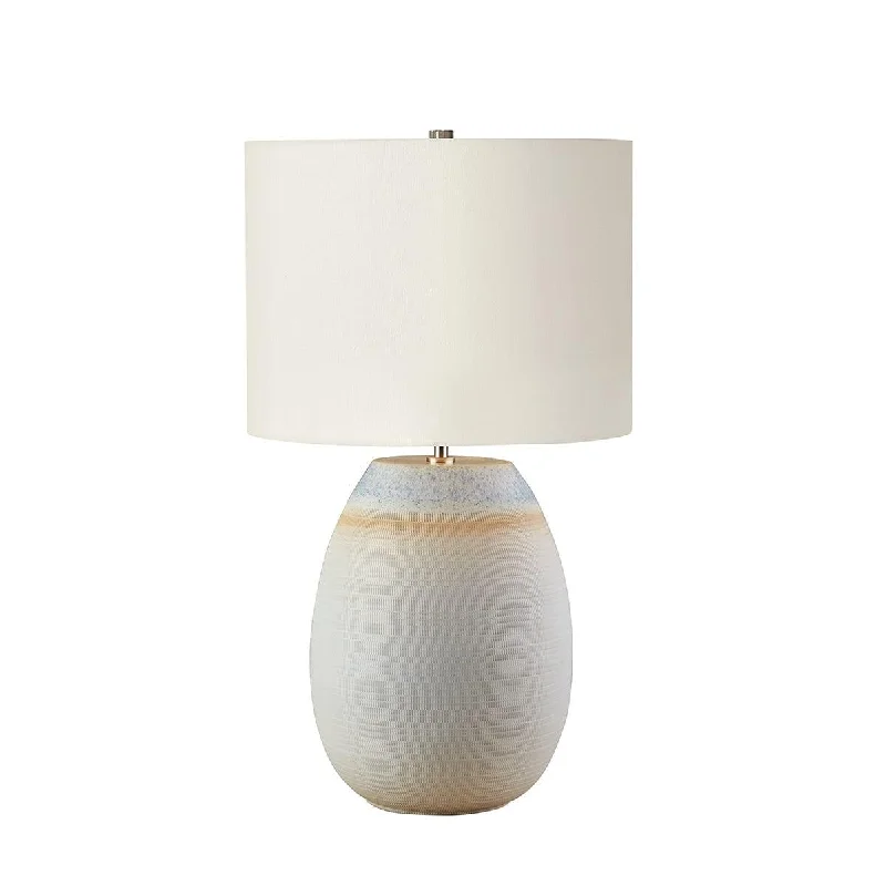 Rustic Farmhouse Style Floor Lamp for Cozy BedroomsRustic Farmhouse Style Floor Lamp for Cozy BedroomsElstead Seychelles 1 Light Blue & Sand Ceramic Table Lamp
