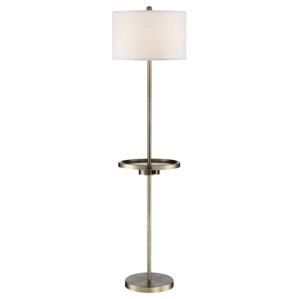 Fabric Floor Lamp with a Linen Shade for a Relaxed AestheticFabric Floor Lamp with a Linen Shade for a Relaxed AestheticTungsten Floor Lamp