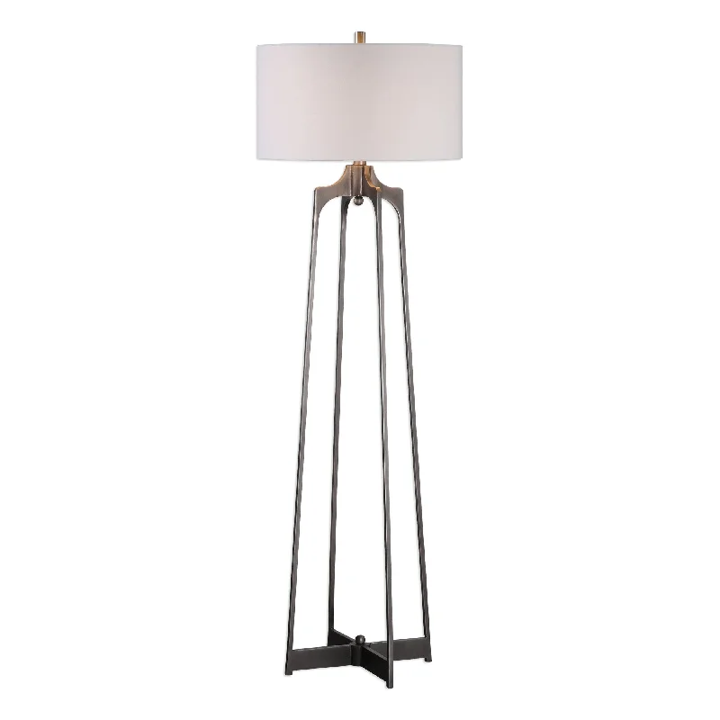 Adjustable Height Floor Lamp for Versatile Lighting NeedsAdjustable Height Floor Lamp for Versatile Lighting NeedsUttermost 28131 Adrian Modern Floor Lamp