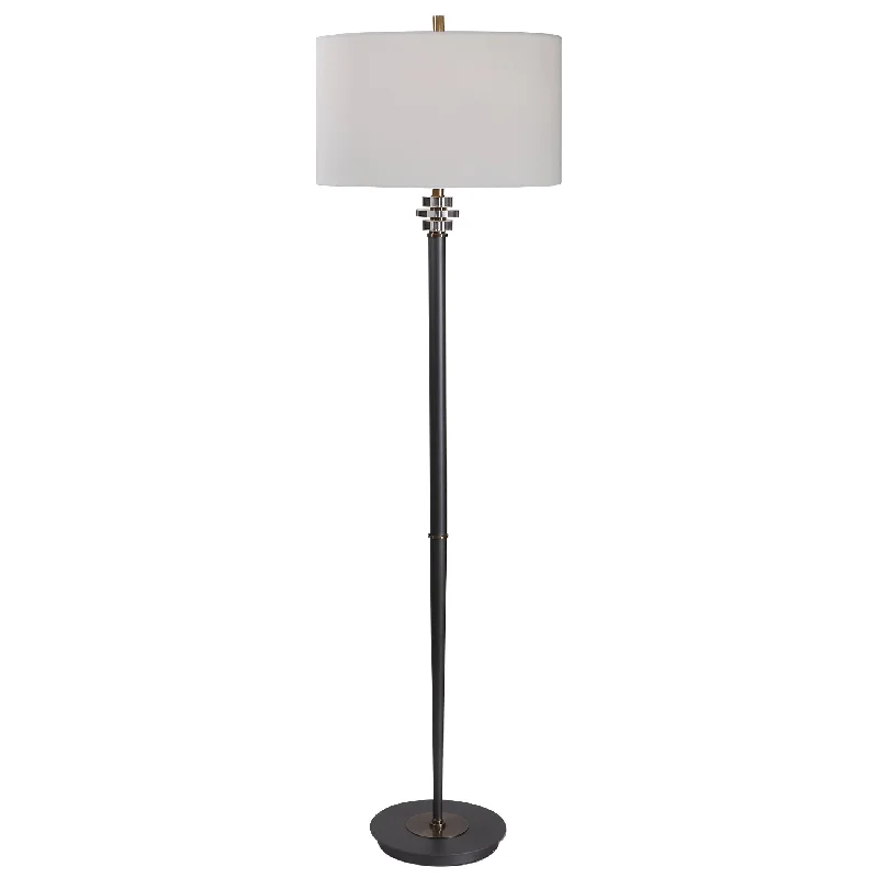 Dimmable Floor Lamp for Adjustable Lighting AmbianceDimmable Floor Lamp for Adjustable Lighting AmbianceUttermost 28195-1 Magen Modern Floor Lamp