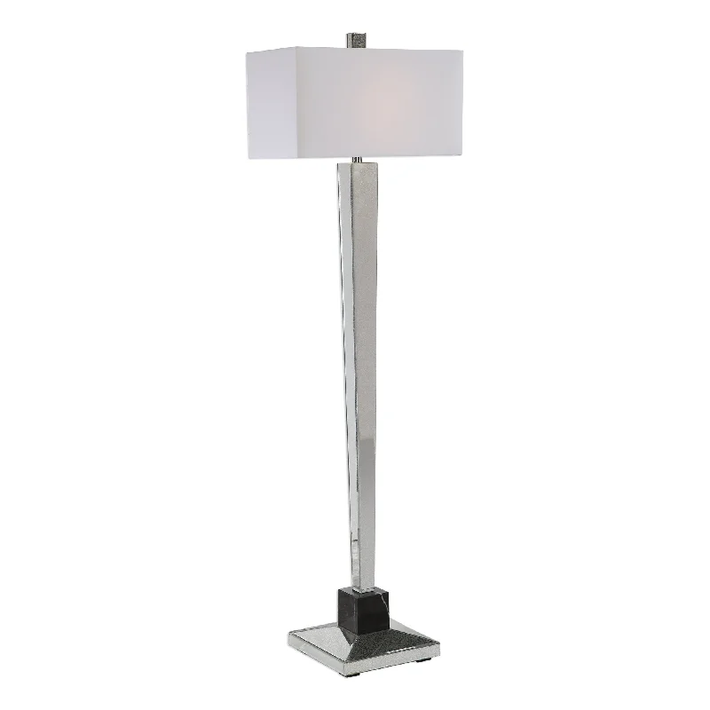  Way Switch Floor Lamp for Multiple Light Intensity Levels Way Switch Floor Lamp for Multiple Light Intensity LevelsUttermost 28184 McBryde Mirrored Floor Lamp