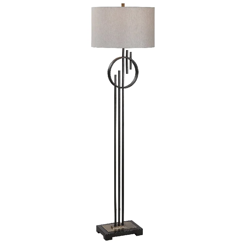 Victorian Style Floor Lamp for Traditional and Elegant InteriorsVictorian Style Floor Lamp for Traditional and Elegant InteriorsUttermost 28192 Nealon Modern Floor Lamp