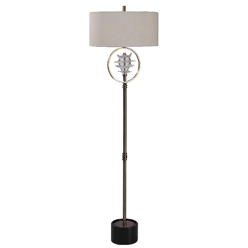 Victorian Style Floor Lamp for Traditional and Elegant InteriorsVictorian Style Floor Lamp for Traditional and Elegant InteriorsUttermost 28199-1 Pitaya Antique Brass Floor Lamp