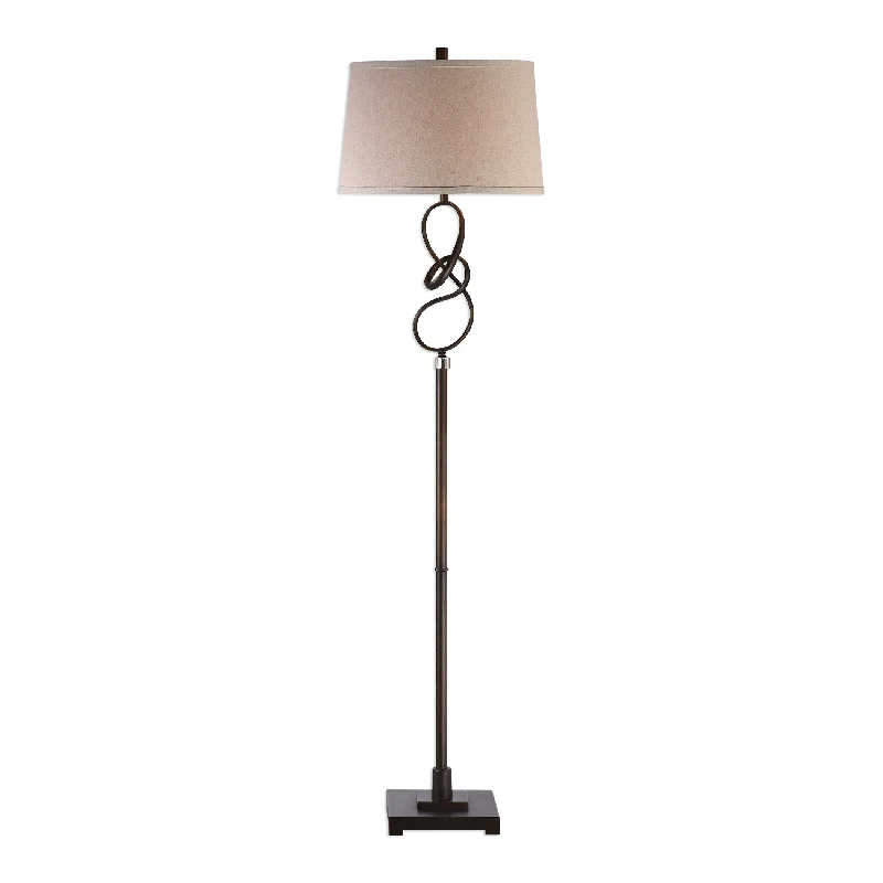 Victorian Style Floor Lamp for Traditional and Elegant InteriorsVictorian Style Floor Lamp for Traditional and Elegant InteriorsUttermost 28129-1 Tenley Twisted Bronze Floor Lamp
