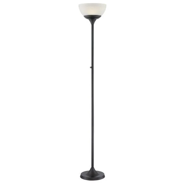 Fabric Floor Lamp with a Linen Shade for a Relaxed AestheticFabric Floor Lamp with a Linen Shade for a Relaxed AestheticWard Torchiere Lamp