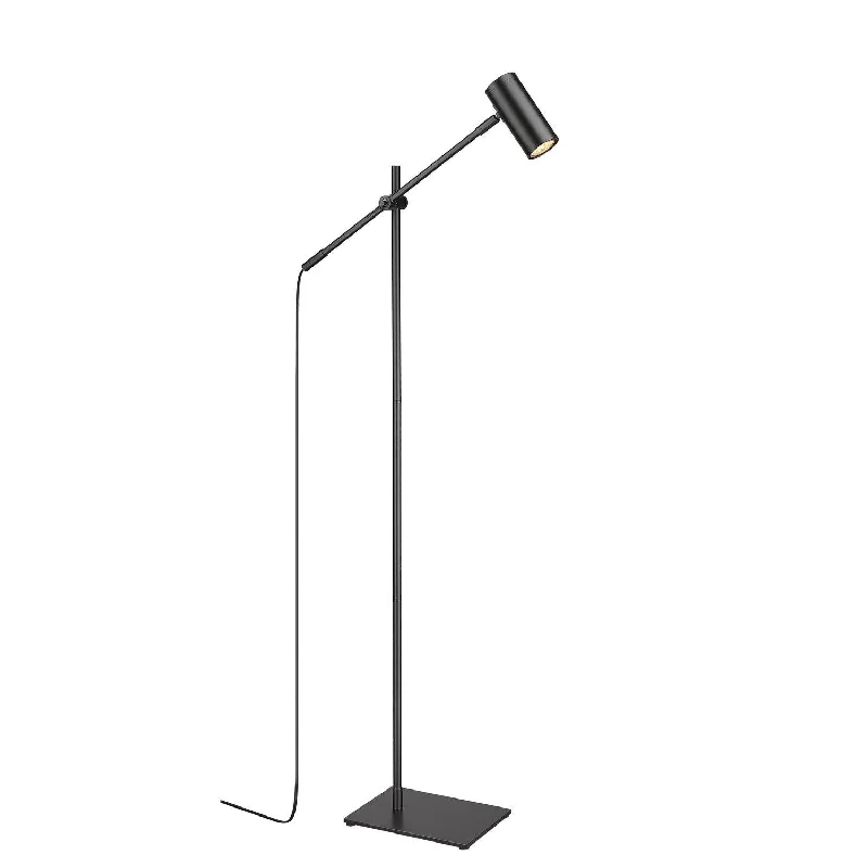 Adjustable Height Floor Lamp for Versatile Lighting NeedsAdjustable Height Floor Lamp for Versatile Lighting NeedsZ-Lite Lighting 814FL-MB  Calumet Lamp Matte Black